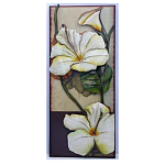 Аксессуар настенный из металла Blank Space White Flowers варинант исполнения - 1 | Loft Concept в Уфе