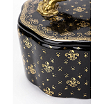 Шкатулка черного цвета с крышкой с фигуркой льва Eden Garden варинант исполнения - 3 | Loft Concept в Уфе