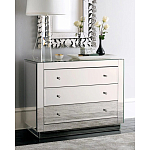 Комод зеркальный с 3-мя ящиками Mirror Chest of Drawers варинант исполнения - 2 | Loft Concept в Уфе