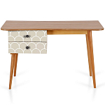 Письменный стол с принтом на ящиках Elise Desk варинант исполнения - 4 | Loft Concept в Уфе