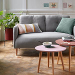 Кашпо из металла Elevated Planters красное варинант исполнения - 3 | Loft Concept в Уфе