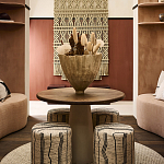 Панно на стену плетеное Макраме бежевый цвет  варинант исполнения - 7 | Loft Concept в Уфе