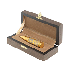 Флешка на 32 гб в виде патрона с гравировкой Герба РФ в подарочной коробке Metal Flash Drive варинант исполнения - 4 | Loft Concept в Уфе