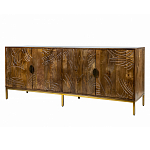 Широкая тумба с фактурным фасадом Termite варинант исполнения - 6 | Loft Concept в Уфе