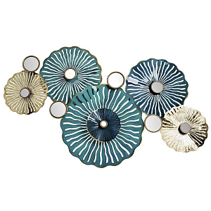 Арт-объект Flower Disk with  Mirrored Middle