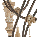 Люстра с состаренными резными элементами Big Graceful Profile варинант исполнения - 2 | Loft Concept в Уфе