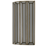 Бра с абажуром из панелей белого молочного стекла Stunned by Light варинант исполнения - 4 | Loft Concept в Уфе