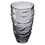 Ваза стеклянная фактурная Crumpled Vase 25,3 см варинант исполнения - 1 | Loft Concept в Уфе