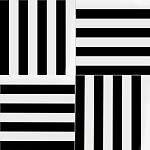 Дизайнерская плитка с узором Вертикаль варинант исполнения - 1 | Loft Concept в Уфе