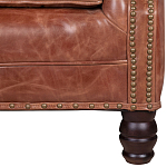 Кожаное кресло James Brown Leather Armchair варинант исполнения - 5 | Loft Concept в Уфе