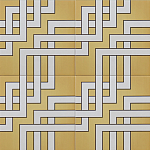 Дизайнерская плитка с узором Ступени варинант исполнения - 1 | Loft Concept в Уфе