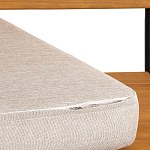 Двухместный диван из акации без подлоконтиков Amra варинант исполнения - 8 | Loft Concept в Уфе