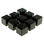 Камни для охлаждения виски из чёрного змеевика Natural Stone Cube варинант исполнения - 3 | Loft Concept в Уфе