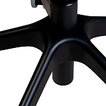 Стул с мягкой бежевой обивкой из велюра и подъемно-поворотным механизмом на черных колесиках Harper Beige варинант исполнения - 5 | Loft Concept в Уфе