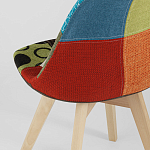 Стул с обивкой в стиле пэчворк Arvika варинант исполнения - 6 | Loft Concept в Уфе