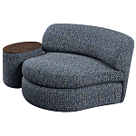 Кушетка со столиком Ulysses варинант исполнения - 1 | Loft Concept в Уфе