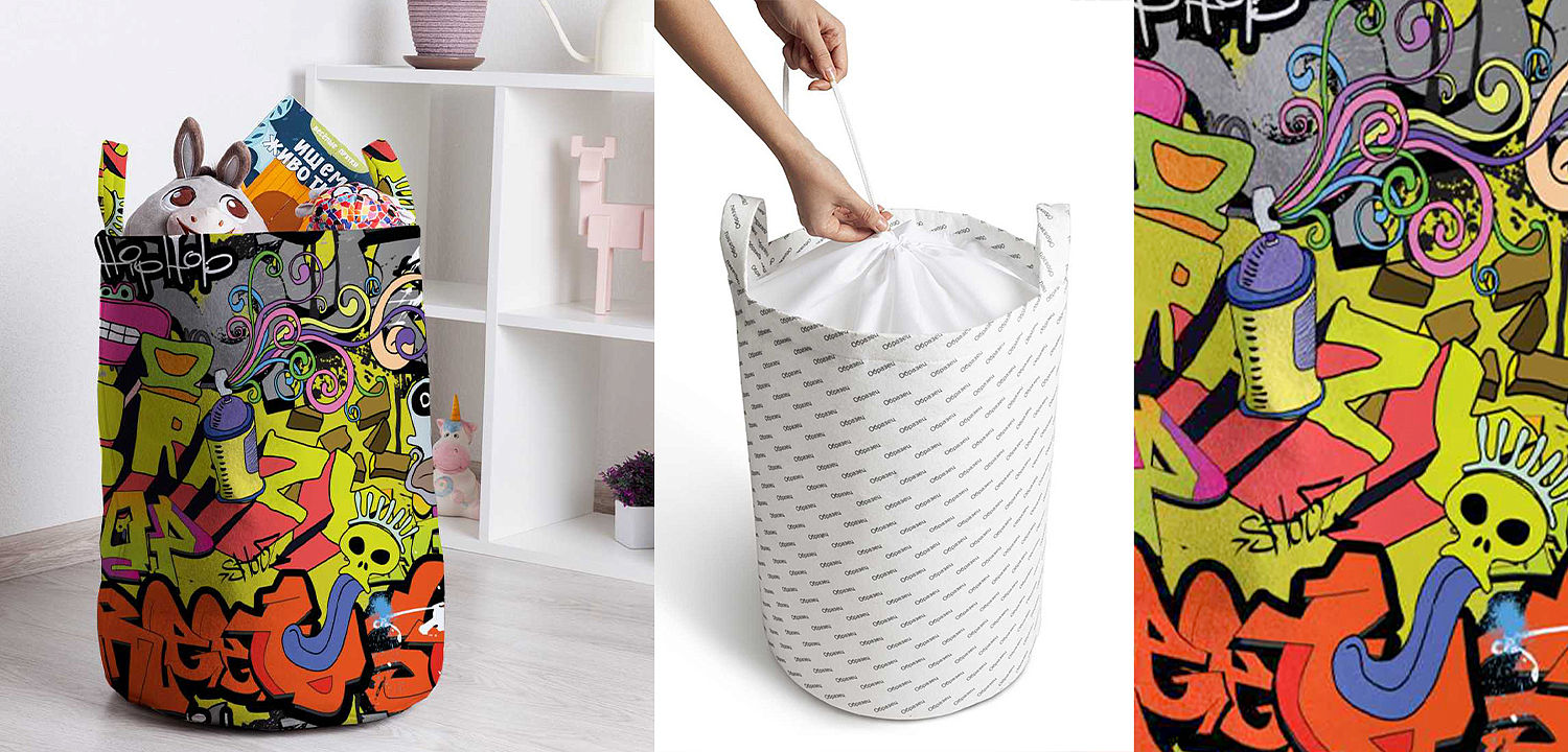 Корзина Crazy Art Basket Корзина Crazy Art Basket - Loft-Concept в Уфе