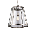 Подвесной светильник с прозрачным коническим стеклянным плафоном в современном стиле Feiss варинант исполнения - 1 | Loft Concept в Уфе