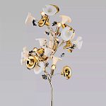 Торшер в виде белых и золотых цветов каллы Refined Taste of Light варинант исполнения - 2 | Loft Concept в Уфе