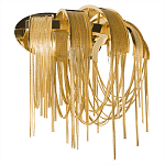 Бра с металиическими цепочками и дугообразными элементами Atlantis Chain варинант исполнения - 11 | Loft Concept в Уфе