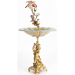 Фарфоровая чаша Фонтан птиц Verena варинант исполнения - 4 | Loft Concept в Уфе