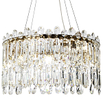 Круглая люстра с хрустальными подвесками Roul Crystal Round Chandelier варинант исполнения - 2 | Loft Concept в Уфе