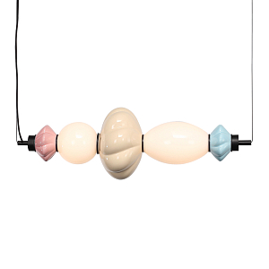 Подвесной светильник фигруный с керамическими элементами 18W LED Fragrant Light