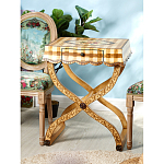 Приставной столик с ящиком в стиле ретро Vintage Rustic Tablecloth варинант исполнения - 6 | Loft Concept в Уфе