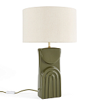 Настольная лампа из керамики и льна Brighter than the Stars варинант исполнения - 2 | Loft Concept в Уфе