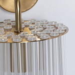 Бра с круглым основанием и длинными прозрачныи стеклянными трубками Nembus варинант исполнения - 4 | Loft Concept в Уфе