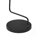 Торшер на изогнутом основании в сочетании черного и золотистого цвета Stable Base варинант исполнения - 4 | Loft Concept в Уфе