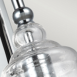 Бра с плафоном в форме колокола из прозрачного стекла с пузырьками Feiss варинант исполнения - 4 | Loft Concept в Уфе