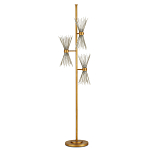 Торшер с абажурами из тонких металлических палочек Wild Thorns варинант исполнения - 2 | Loft Concept в Уфе