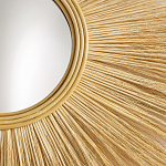 Зеркало с бахромой из растительных волокон WICKER MIRROR 120 варинант исполнения - 2 | Loft Concept в Уфе