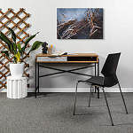 Стол рабочий в стиле лофт с ящиком и нишей для хранения Urban Style Space варинант исполнения - 4 | Loft Concept в Уфе