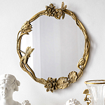 Настенное зеркало в бронзовой раме Eden Garden варинант исполнения - 4 | Loft Concept в Уфе