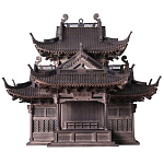 Макет Китайская пагода макет древней традиционной архитектуры варинант исполнения - 2 | Loft Concept в Уфе