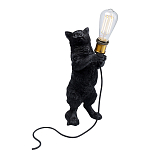 Настольная лампа Черный кот варинант исполнения - 1 | Loft Concept в Уфе