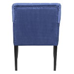 Кресло Addison Chic Armchair deep blue velour варинант исполнения - 3 | Loft Concept в Уфе