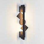 Светодиодное бра черного цвета Suprematism Ice Crack варинант исполнения - 3 | Loft Concept в Уфе