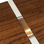 Консоль прямоугольная с выдвижным ящиком на прозрачных ножках Hitchcock варинант исполнения - 3 | Loft Concept в Уфе