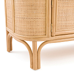 ТВ-тумба из плетеного ротанга Simone Rattan TV Stand варинант исполнения - 5 | Loft Concept в Уфе