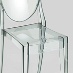 Прозрачный стул с серым оттенком LOUIS GHOST CHAIR варинант исполнения - 7 | Loft Concept в Уфе