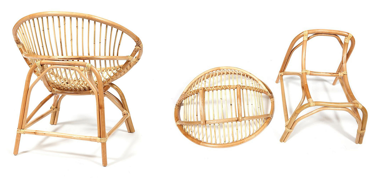Кресло Rattan Wicker Chair - Loft-Concept в Уфе