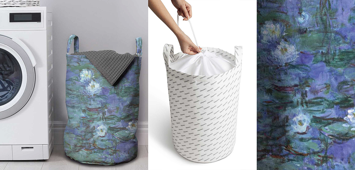 Корзина Lilies Impressionism Basket Корзина Lilies Impressionism Basket - Loft-Concept в Уфе