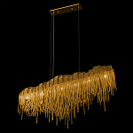 Люстра подвесная с металлическими дугами и длинными цепочками 115 см Atlantis Chain варинант исполнения - 7 | Loft Concept в Уфе