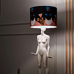 Настольная лампа с абажуром Cretto Mir варинант исполнения - 9 | Loft Concept в Уфе