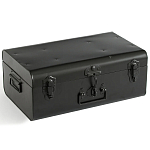 Металлический сундук Metal Chest Black варинант исполнения - 1 | Loft Concept в Уфе