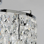 Потолочный светильник круглый с прозрачными подвесками Lunet варинант исполнения - 13 | Loft Concept в Уфе