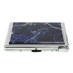 Портсигар на 10 сигарет с газовой зажигалкой из натурального камня Содалит Stone Cigarettes Cases варинант исполнения - 5 | Loft Concept в Уфе